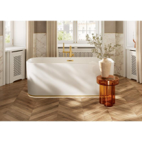  Pară de dus Villeroy&Boch, Verve, tip baton, 1 jet, brushed gold